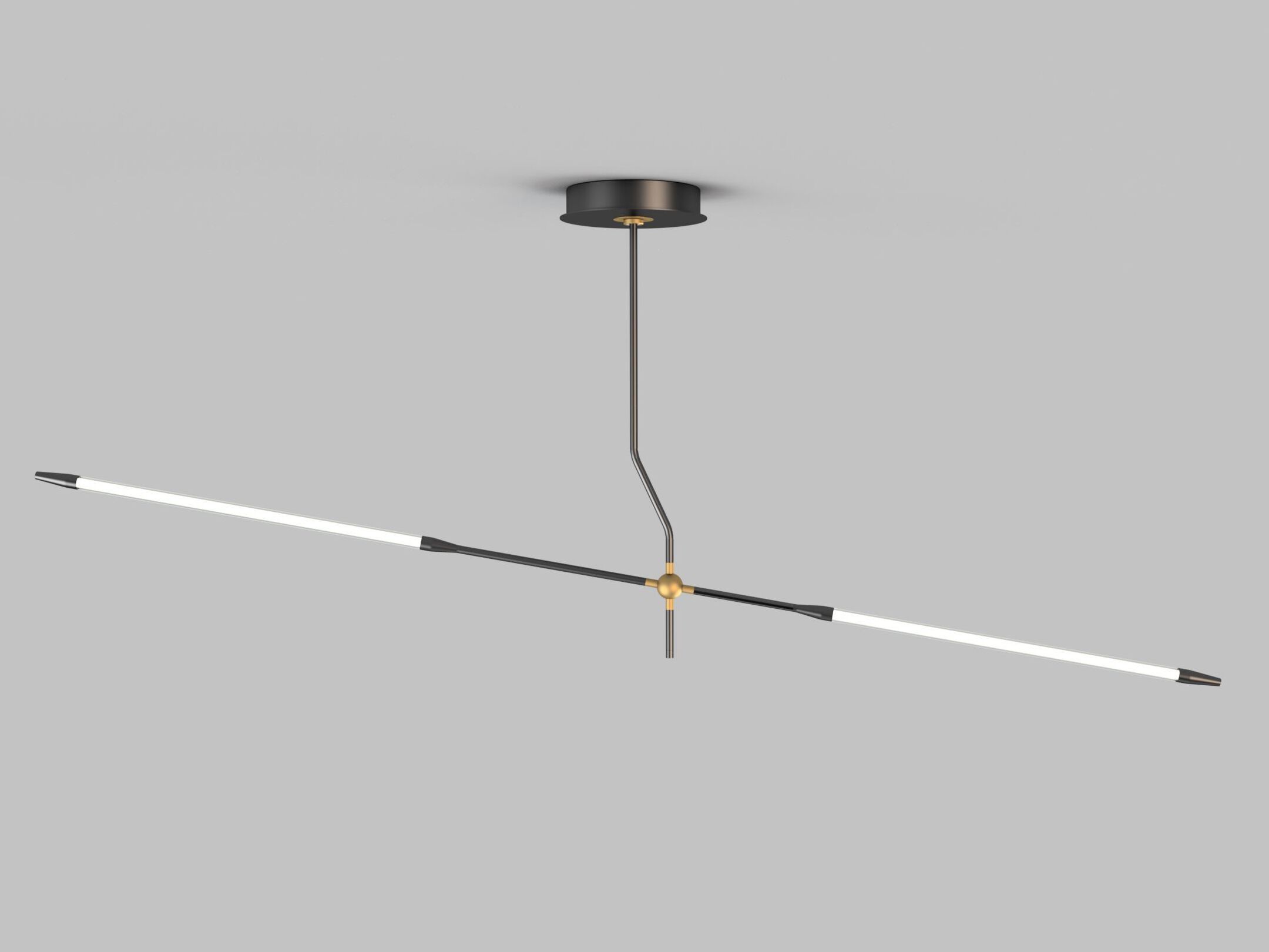 Стальной светодиодный подвесной светильник Intueri Light Javelin ARCH-00126579 - Вид №1