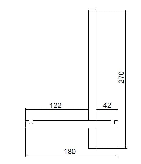 Стальная вешалка для одежды Cordivari Design Neo Design ARCH-00099941 - Вид №2