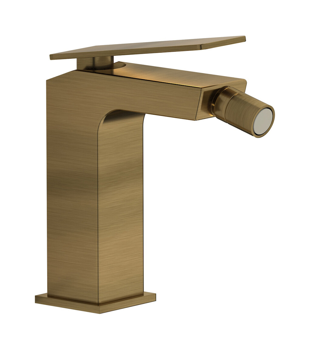 Смеситель для биде на 1 отверстие в комплекте с донным клапаном. WE ARE IB k3220mb Modern Bronze K3