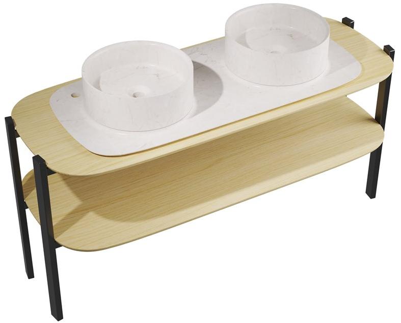 L'ANTIC COLONIAL Умывальник с двойной консолью Balda sun-id-1426897 - Вид №3