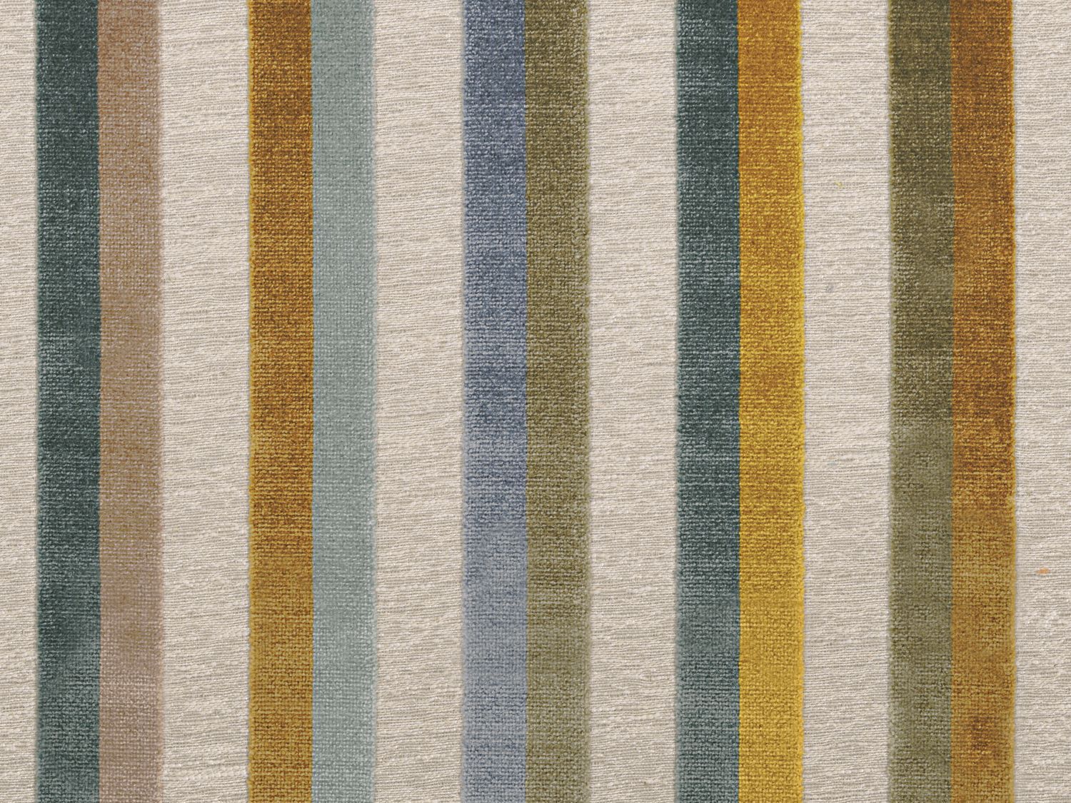 Бархатная полосатая ткань Casamance Point de Vue ARCH-00146060