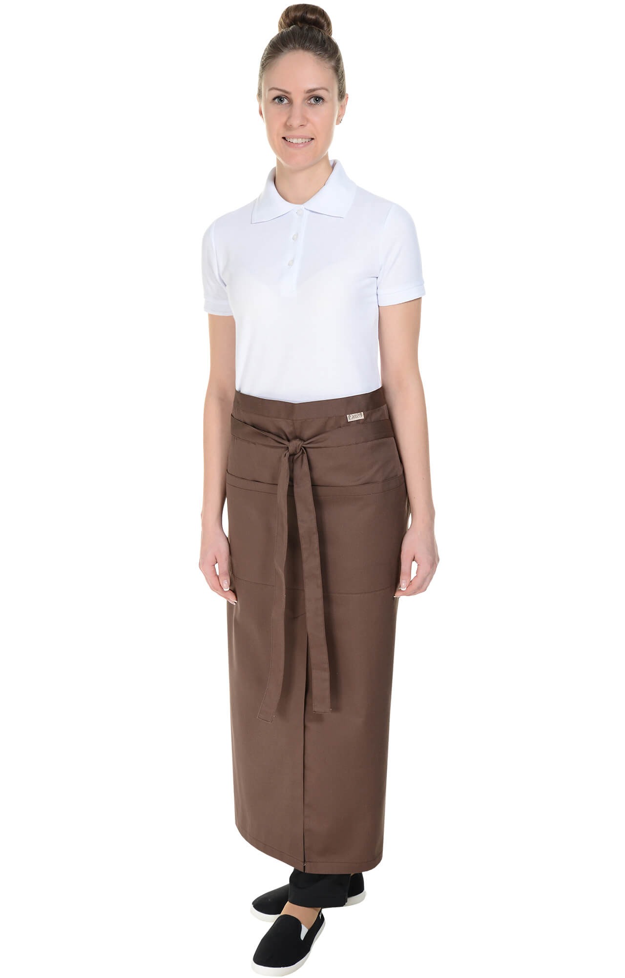 59841 Фартук  удлиненный, цвет chocolate BARISTA  Одежда для официантов  размер  - Вид №11