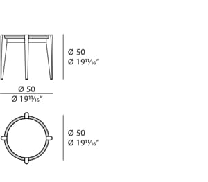 Круглый журнальный столик Turri Kyma ARCH-00132870 - Вид №4