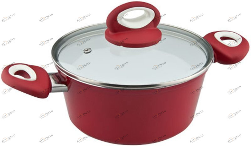 776528 Кастрюля Vinzer Ecoceramic Induction с крышкой Китай Teka 