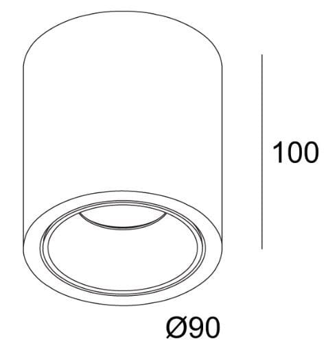 Потолочный металлический светодиодный прожектор Deltalight Boxy ARCH-00126978 - Вид №7