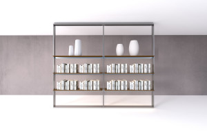 Экструдированный алюминиевый книжный шкаф