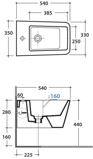Биде подвесное INCANTHO Ceramica Globo sun-id-1409486 - Вид №4
