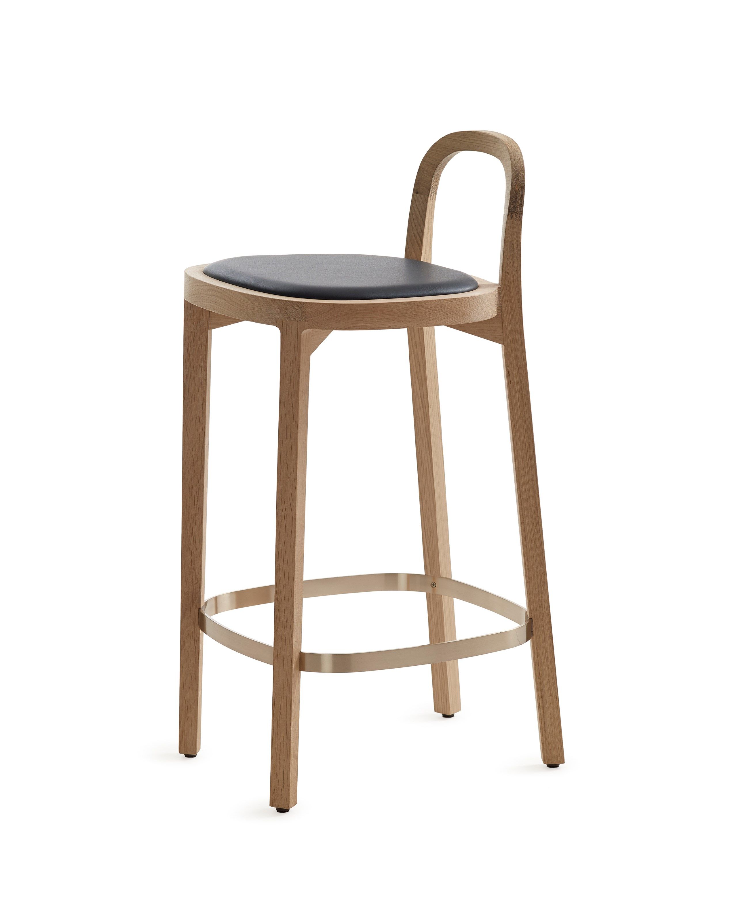 Дубовый стул с мягким сиденьем Woodnotes Siro ARCH-00139624 - Вид №2