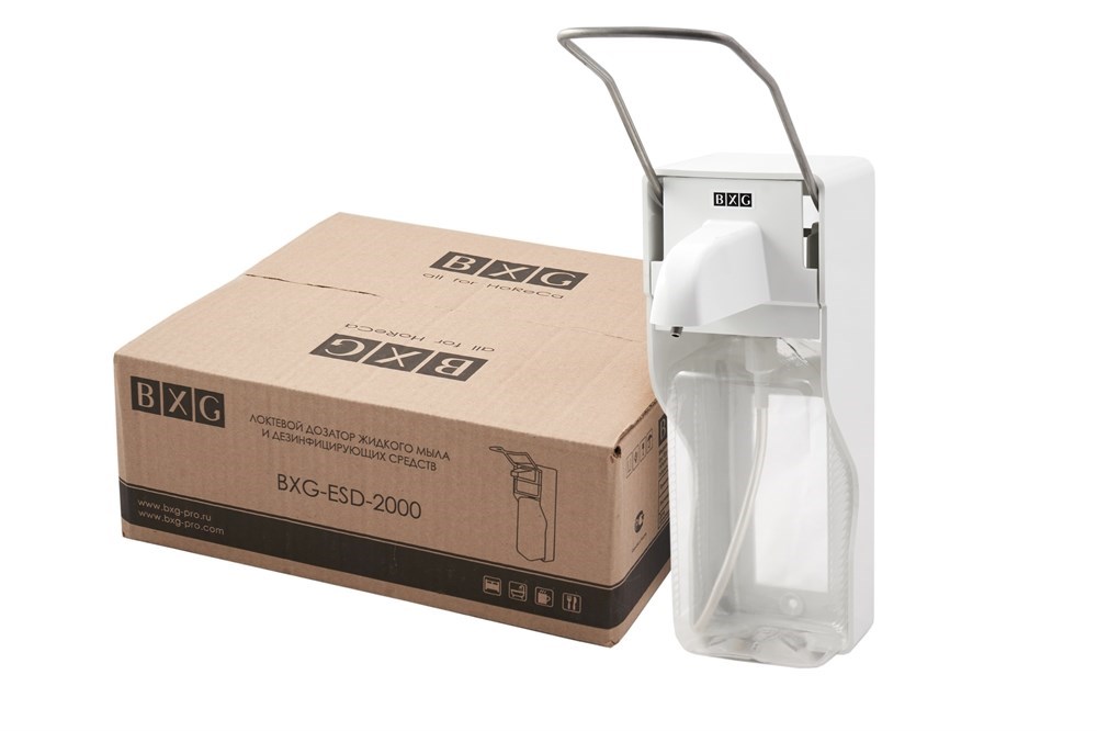 BXG-ESD-2000 - локтевой дозатор для антисептика/мыла BXG  - Вид №4