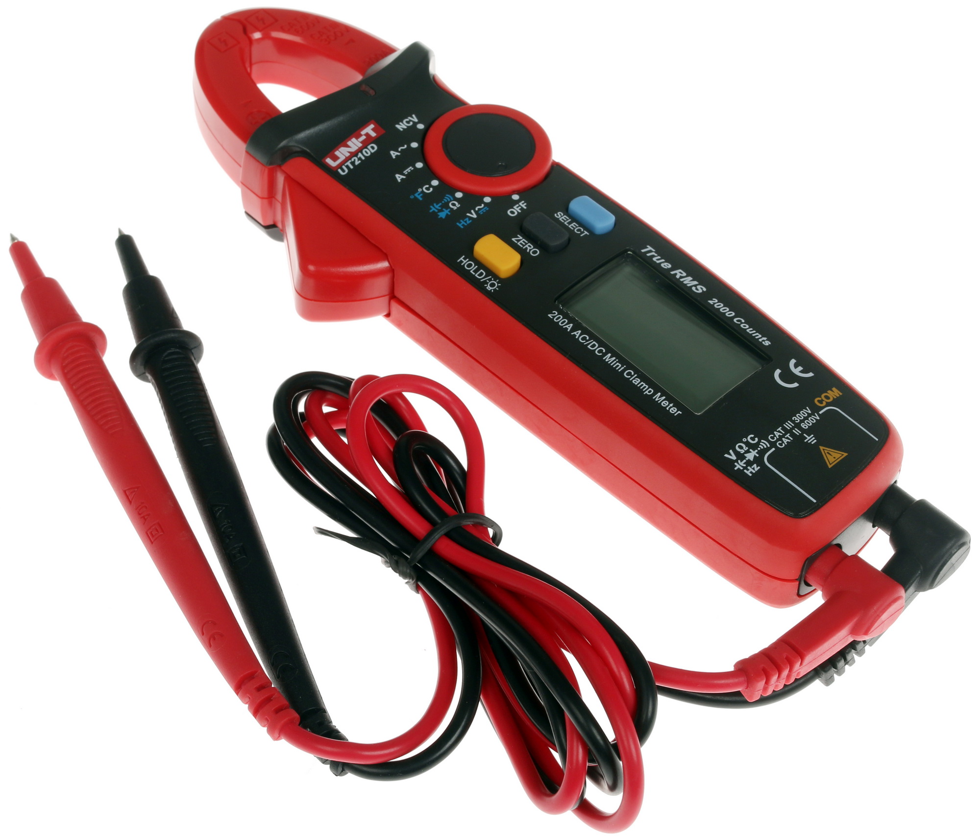 Клещи токоизмерительные UNI-T UT210D 1128060 STDN-0046309 - Вид №1