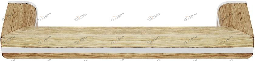 Formani Мебельная ручка из нержавеющей стали и дерева Two Pb22/160 - 320 - 480