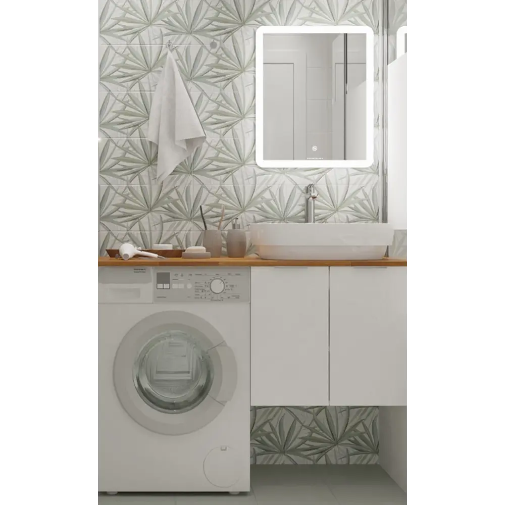 Столешница Santreyd Альфа из массива ясеня для ванной 120×47 см 81948760 STLM-0014641 - Вид №4