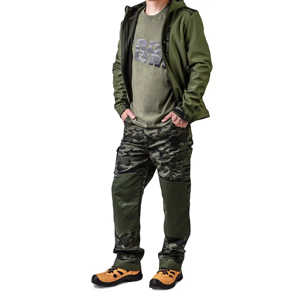 Футболка мужская Neo Tools Camo оливковая хлопок размер XXL рост 190 STLM-2109915 - Вид №3