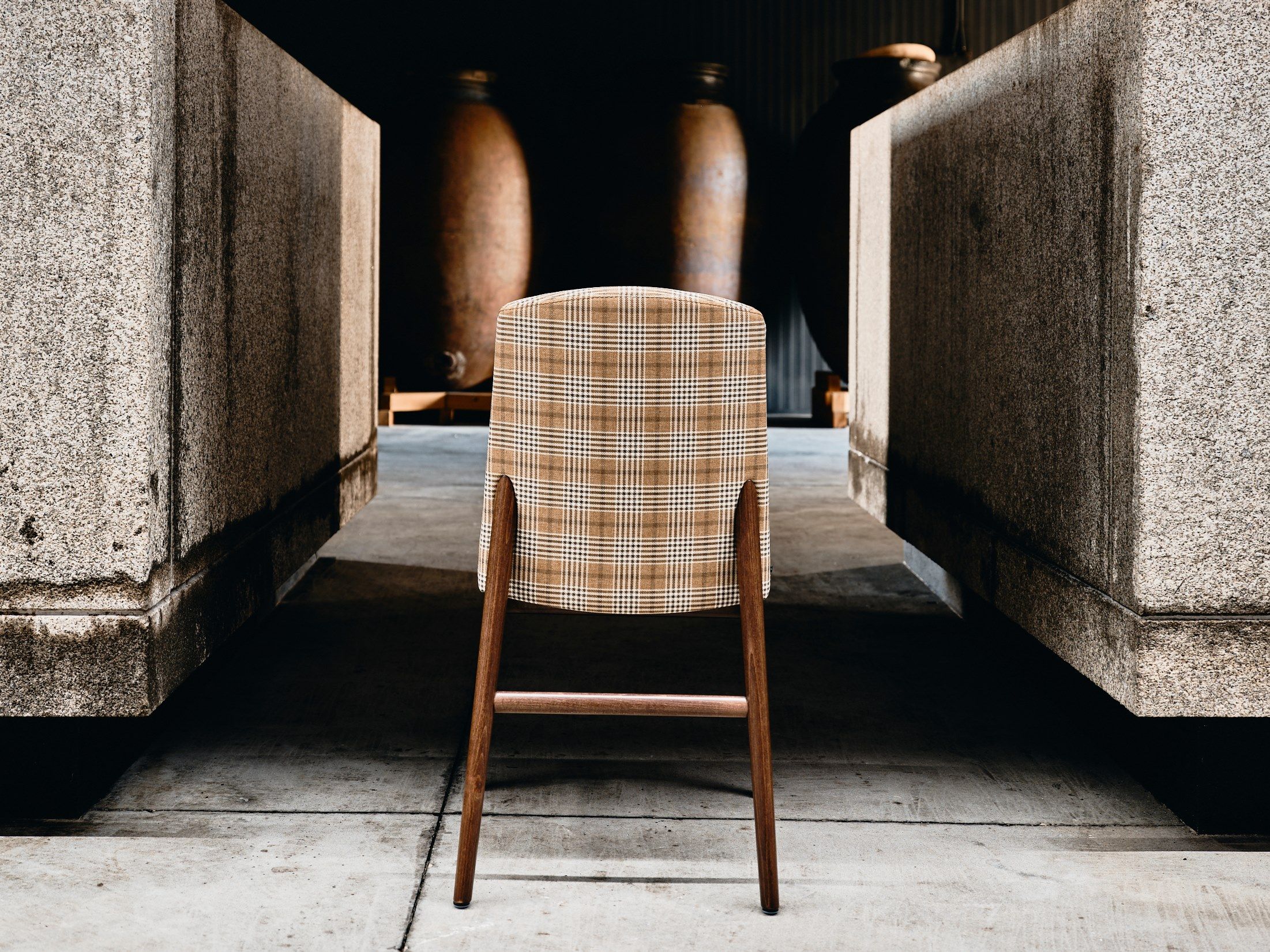 Деревянный мягкий стул More Contract Zoe ARCH-00024935 - Вид №1