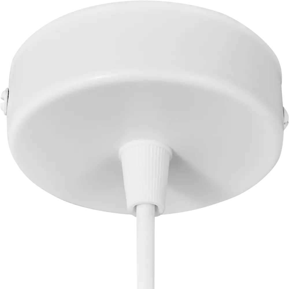 Подвесной светильник Vitaluce Торнадо вайт 1 лампа 3м² Е27 цвет белый матовый STLM-2191086 - Вид №4