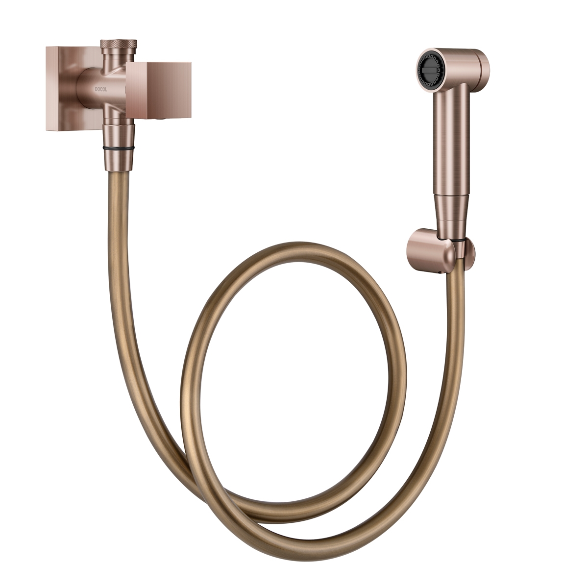 00931069 Гигиенический душ с оформлением и матовым графитовым отводом Docol MINIMA