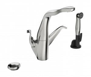 Oras 8227F Смеситель для кухни с клапаном, 230/12 V 8227F ALESSI Swan By Хром