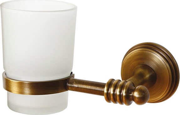 Держатель для зубных щеток (стеклянный) Tumbled / AN17702 Antik Creavit  - Вид №1