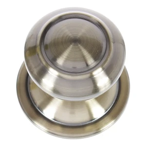 Ручка-кноб без механизма сталь глянцевое покрытие цвет бронза Acciaio