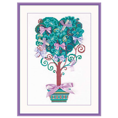 1462 Набор для вышивания Дерево желаний 21 х 30 см RIOLIS Сотвори Сама 
