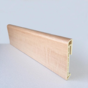 Напольный плинтус  Клен 80мм