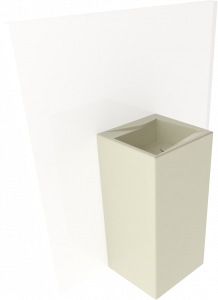 LAOZCOLBW13 Напольная раковина стоящая GSG CERAMIC