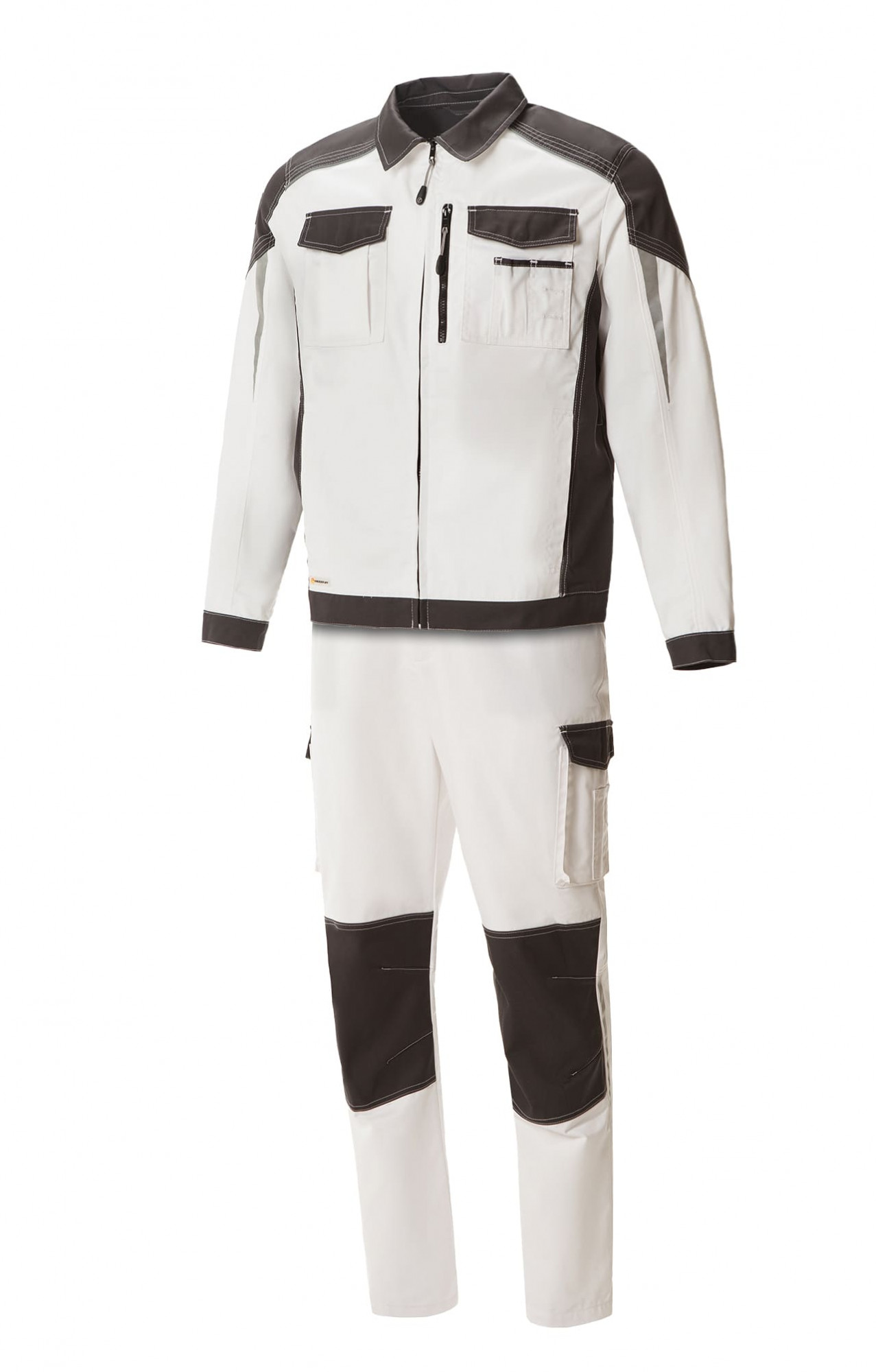 4974826 Костюм  NEW белый графит STATUS  Летняя спецодежда  размер 48-50/182-188 