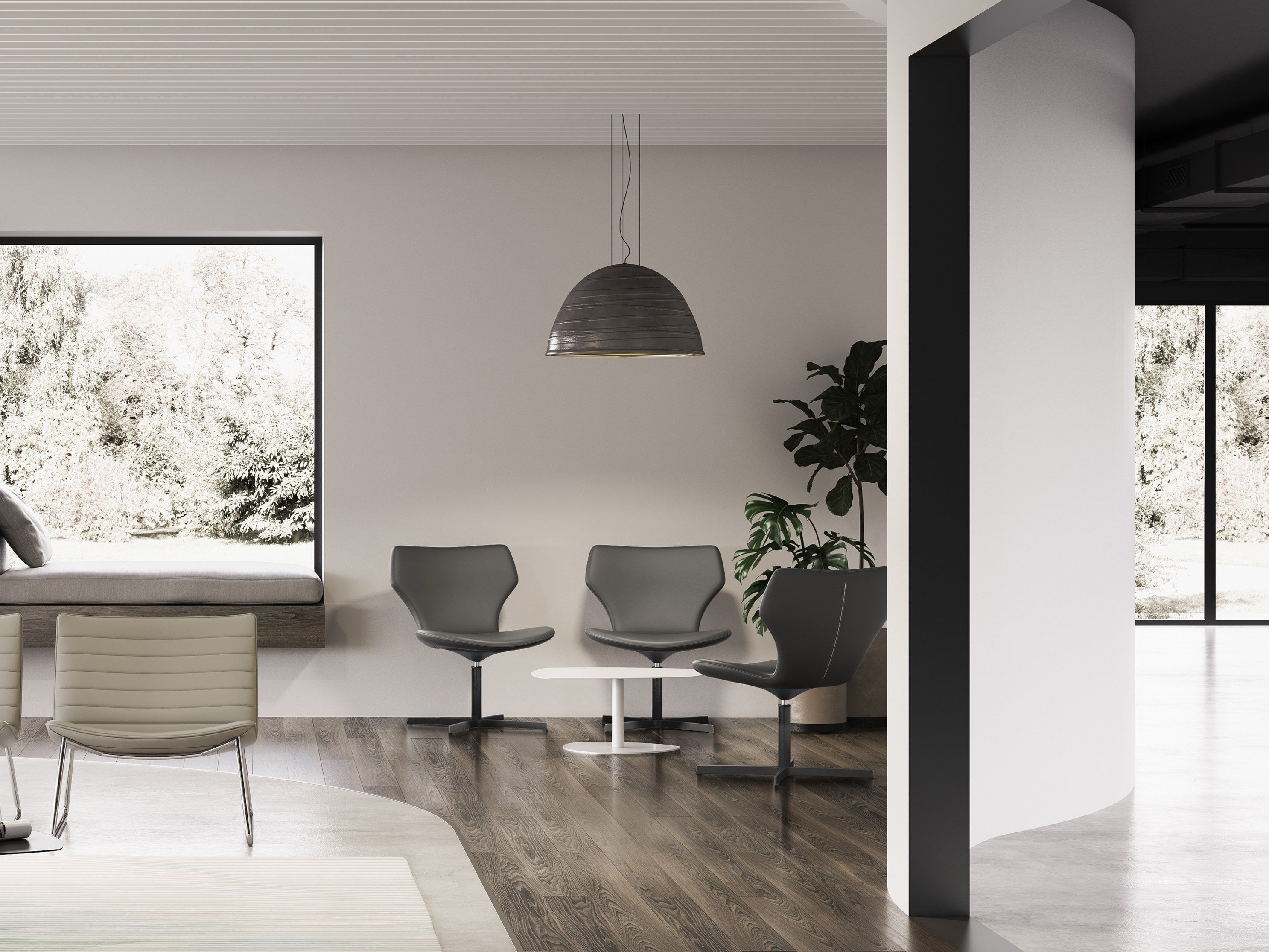 Спицевое вращающееся кресло SITLOSOPHY® Damatra ARCH-00142742 - Вид №2