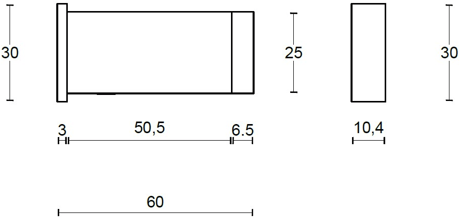 Formani Стальной упор для двери One Pb30w - Вид №1