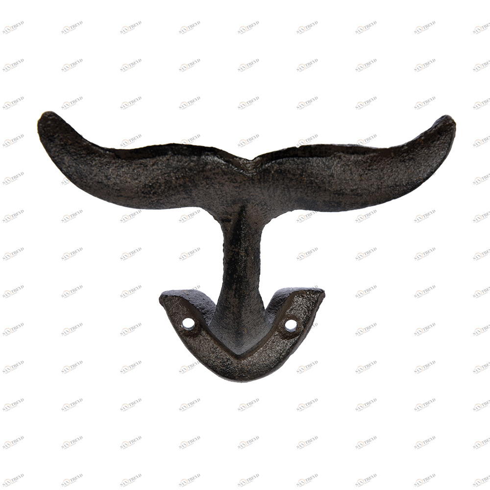 Крючок настенный черный 12,5 см "Хвост" BLUMEN HAUS  00-3971620 Черный 