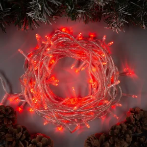 90641633 Электрогирлянда комнатная Luazon lighting 3556786 нить 10 м 100 ламп бесцветный 8 режимов работы STLM-0959393