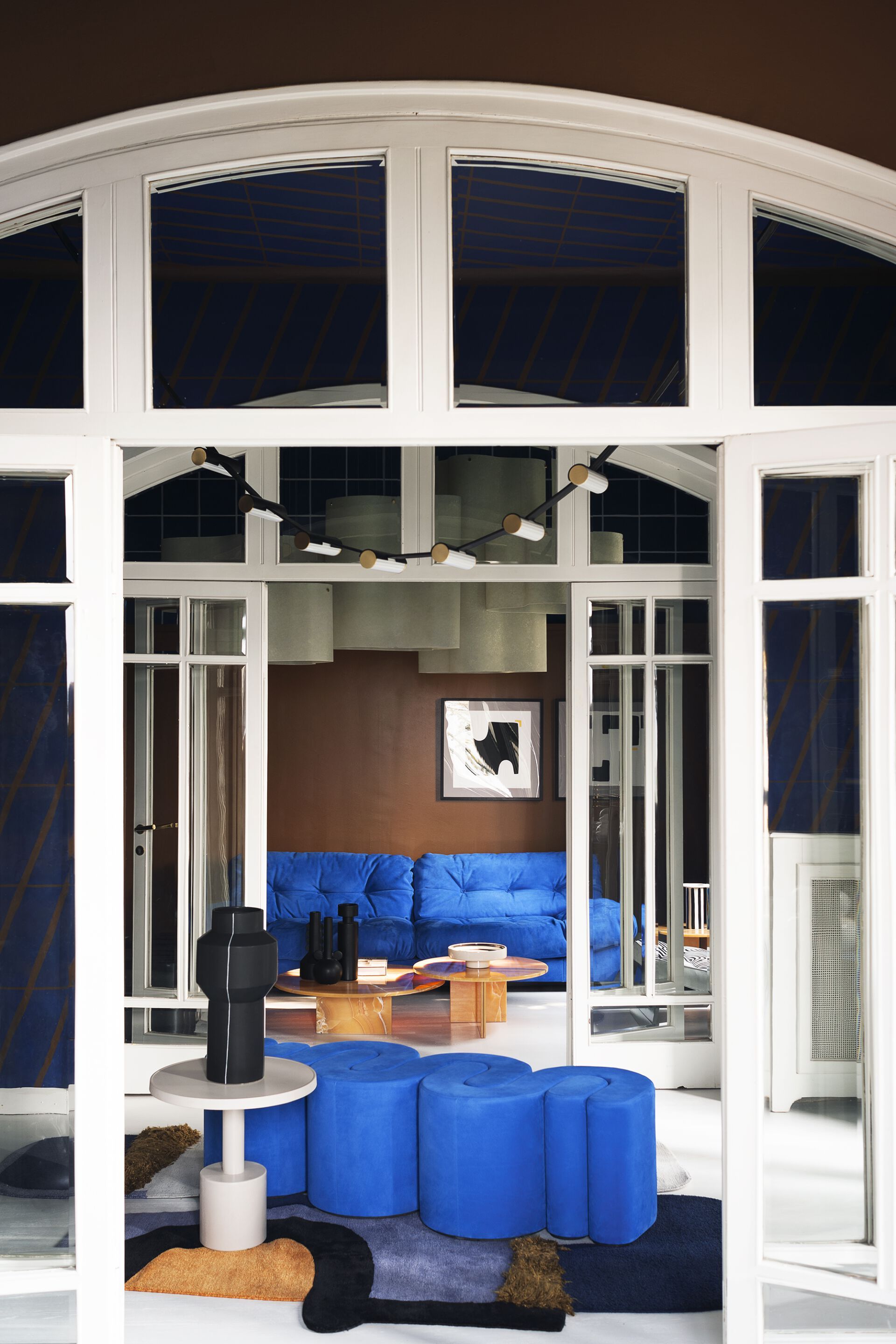 Кожаная мягкая скамья Baxter Адель ARCH-00017879 - Вид №1