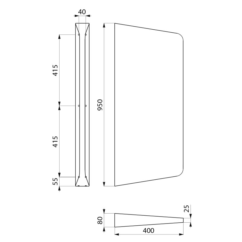 SANIT 100600 Седло-Т-образный 90 °, PE 100, SDR 11, уменьшается  - Вид №1