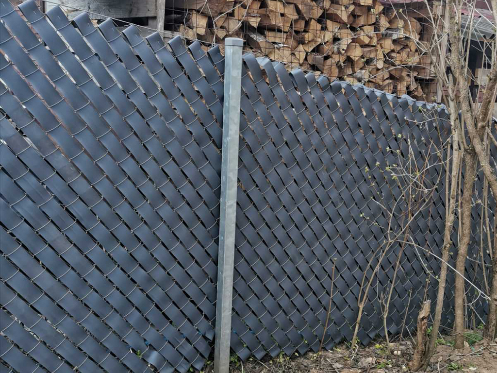 Заборная лента коричневая 48 мм ГеоПластБорд GPBST-175 - Вид №8