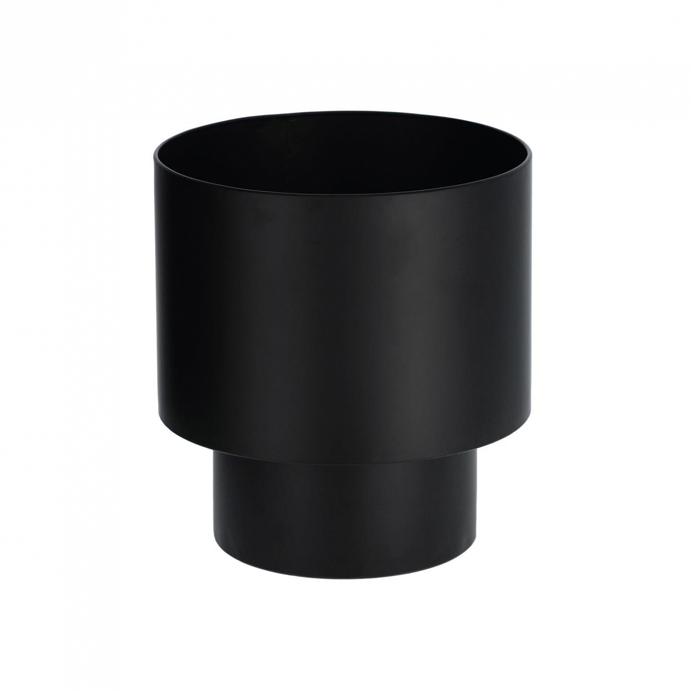 102147 Кашпо для цветов из черного металла Ø 28 см La Forma Mash  - Вид №1