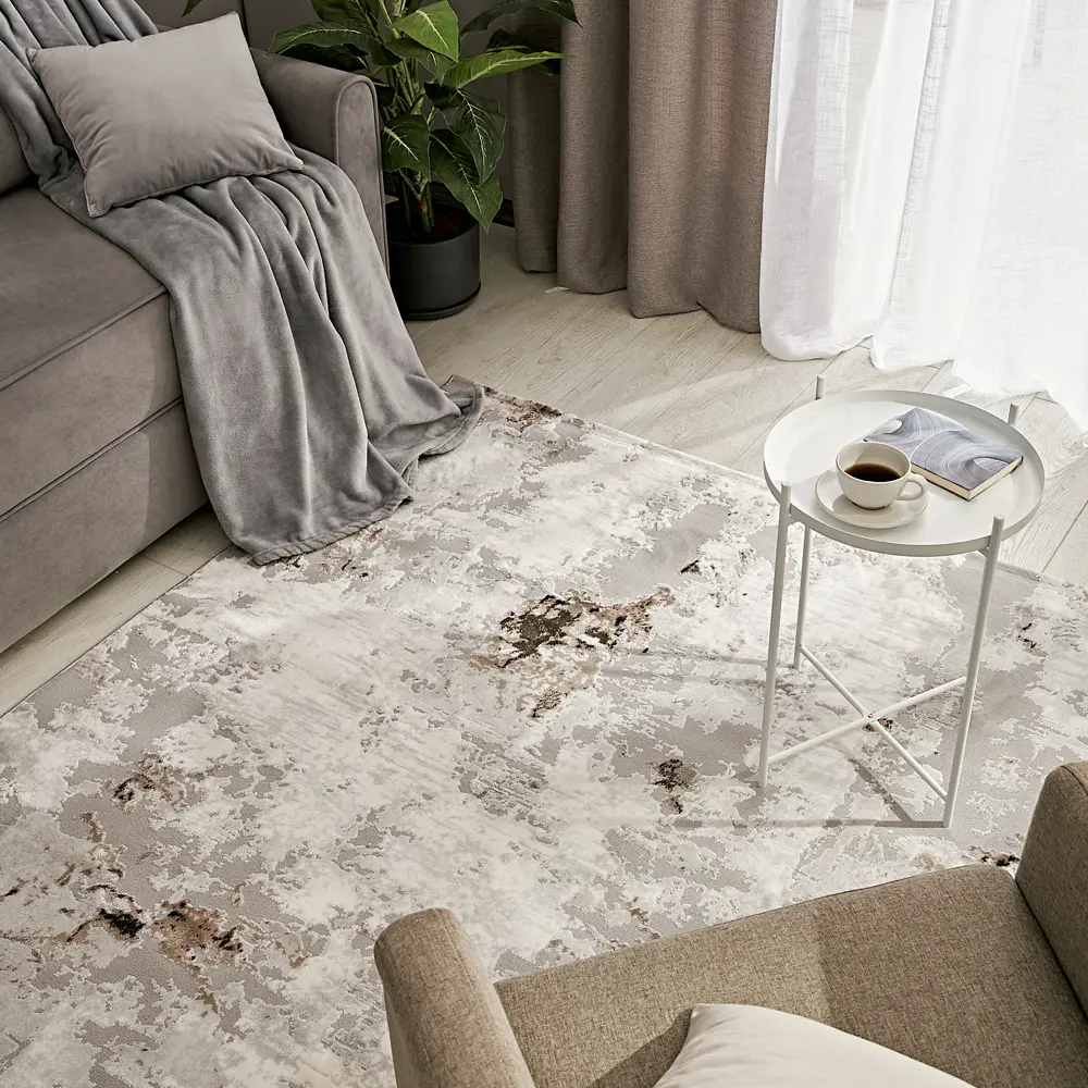 KREAFORTA Breeze — современный ковер для гостиной с антистатическим эффектом 89395011 STLM-1570914