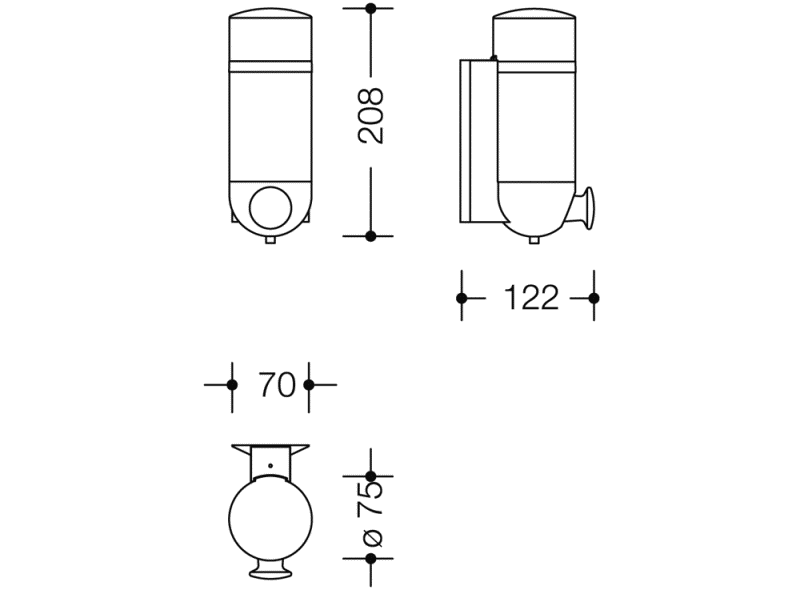 800.06.10091 Дозатор для жидкого мыла HEWI System 800 K  - Вид №18