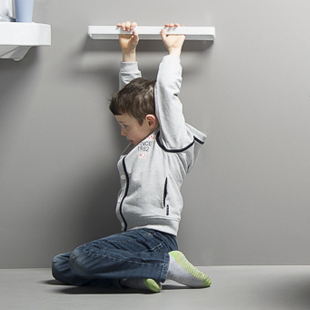 EVBR450EVER Life Design Полка и полотенцедержатель 45 см - Brunt Brunt Непрозрачный белый - Вид №4