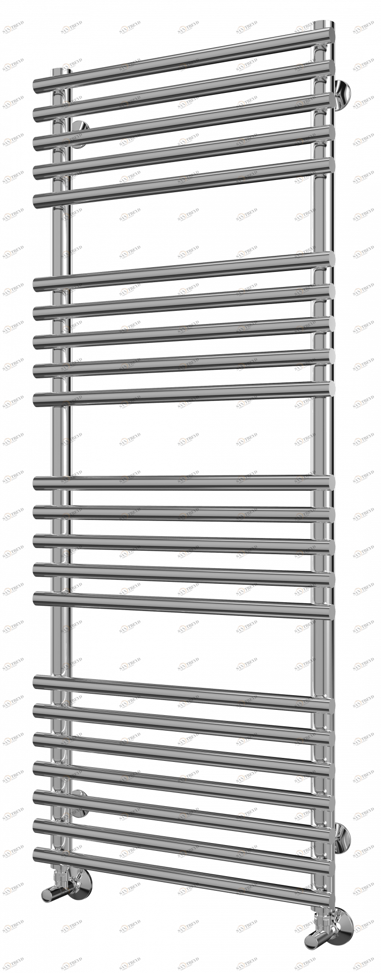 4620768886782 ЛЮКС Кремона П22 500х1391 (7+5+5+5) Полотенцесушитель TERMINUS Нержавеющая сталь
