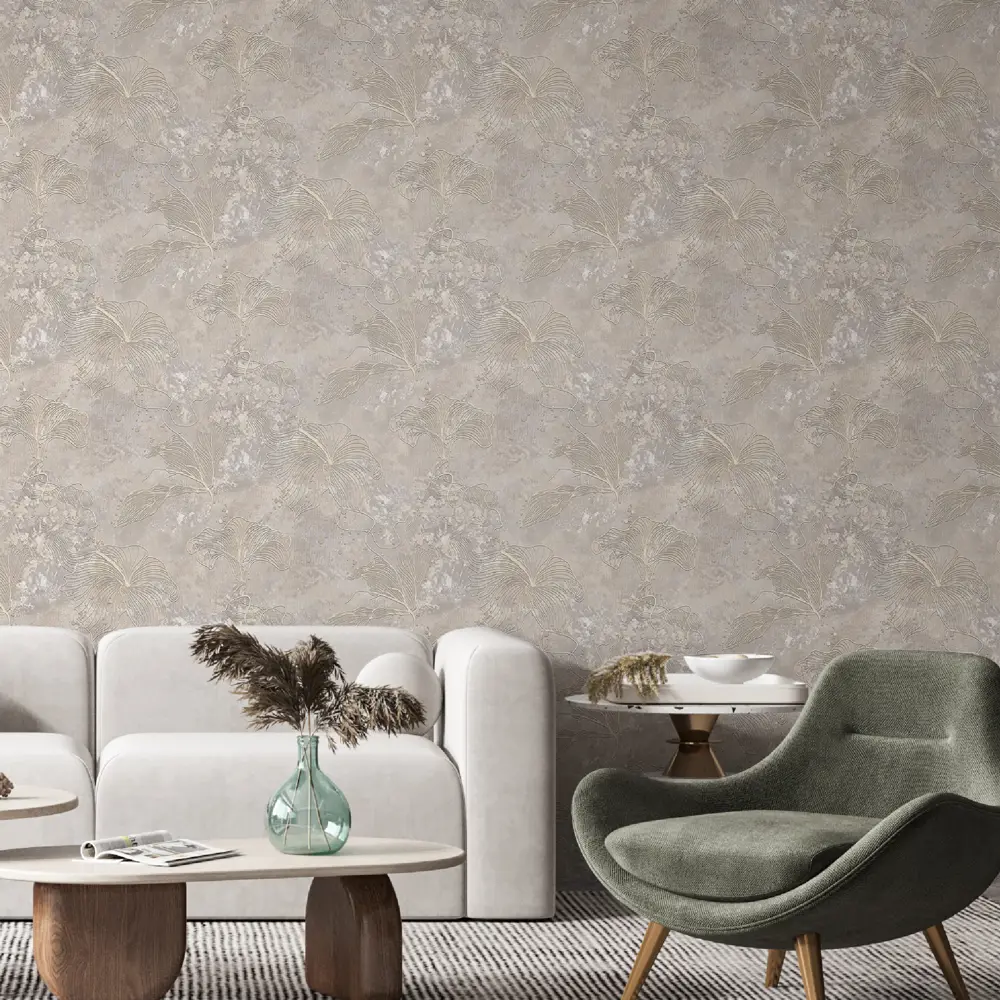Обои флизелиновые Startdeco Алсу бежевые 1.06 м МП281678 STLM-2091155 - Вид №2