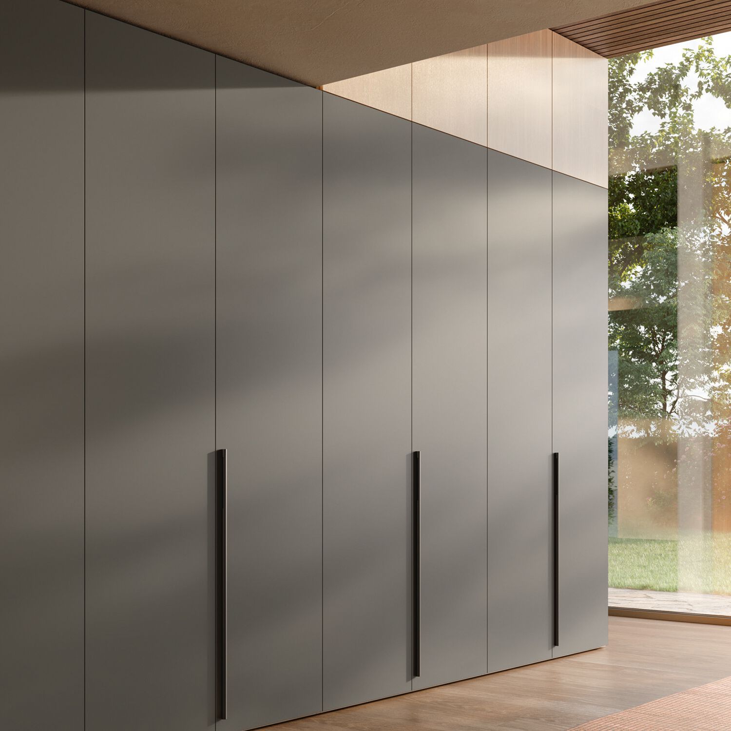 Встроенный шкаф с книжными дверцами Zalf Alterna ARCH-00120709 - Вид №2