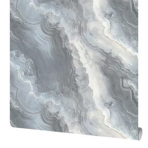 Обои Wall Decor Марбл синие с текстурой камня 89417498