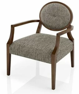 JMS Кресло из ткани с подлокотниками Gioconda M 456