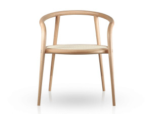 Стул из бука с подлокотниками