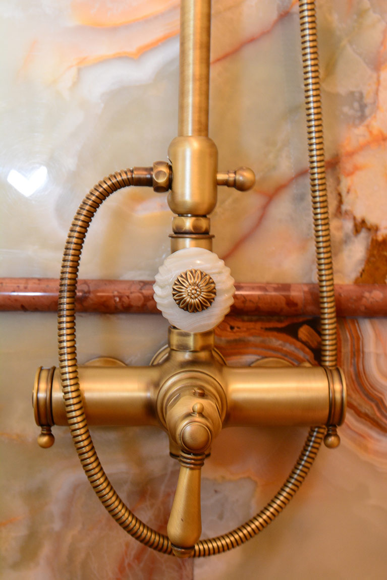 2103 ** 09O Комплект ванны с центральным изливом «парус» Nicolazzi Series Onice  - Вид №7