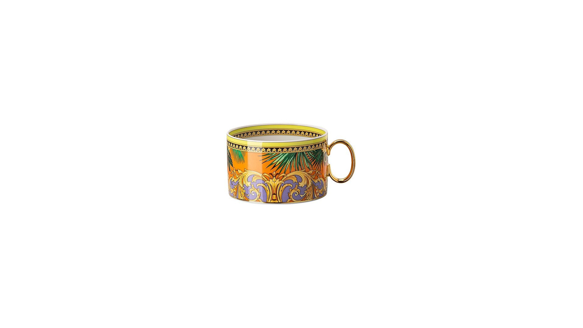 10661005 Rosenthal Versace Сервиз чайный Rosenthal Versace Мир джунглей на 6 персон 21 предмет, фарфор Фарфор  - Вид №4