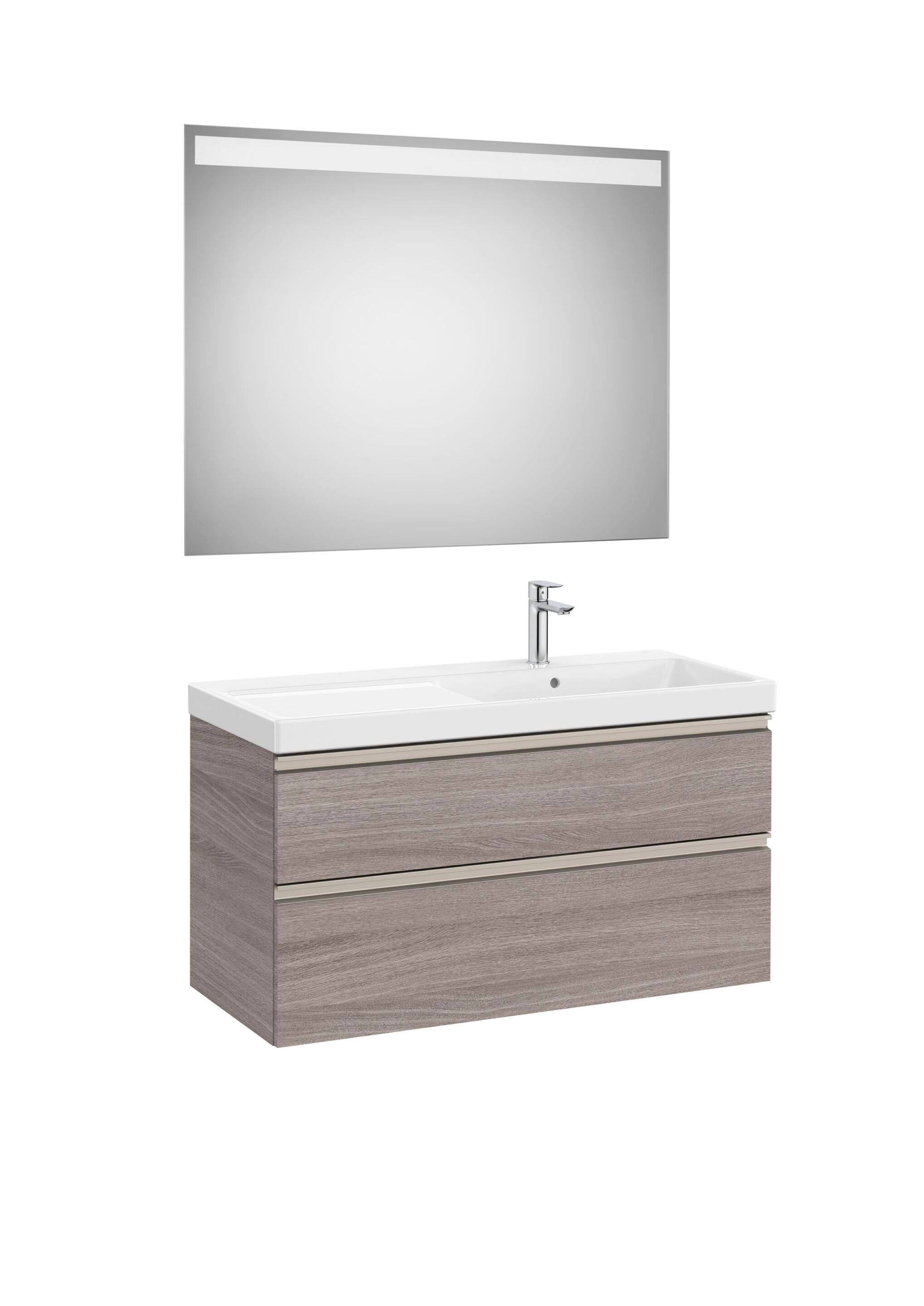 Деревянный шкаф для умывальника со встроенной раковиной Roca The Gap ARCH-00126948 - Вид №22