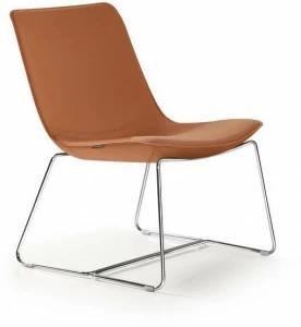 Quinti Sedute Кожаное кресло-санки Amelie