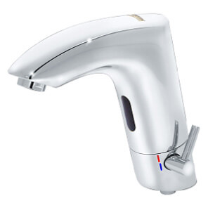 6160090 (старый арт. 9340890)  Краны сенсорные для раковины Public Steel 