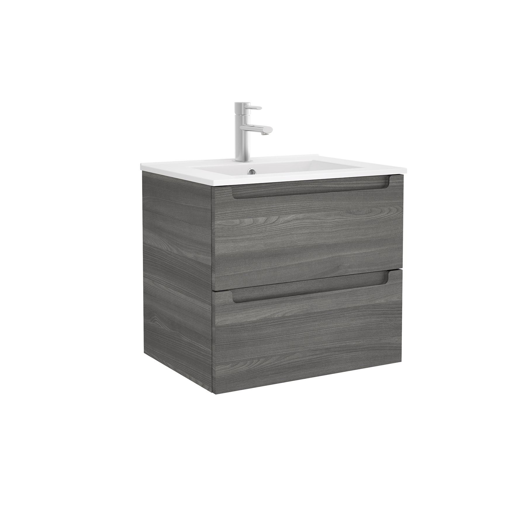 23444 SALGAR Мебель под умывальник MONTERREY 600 2 металлических ящика ALSACIA 598 x 540 x 450 мм Эльзасия  - Вид №1